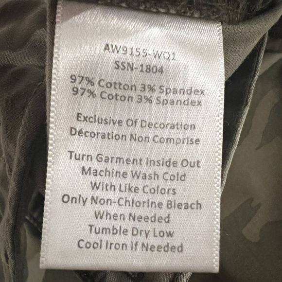 ATM Anthony Thomas Melillo Camo Cargo Slim Pant - Picture 7 of 12